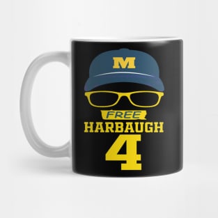 free harbaugh Mug